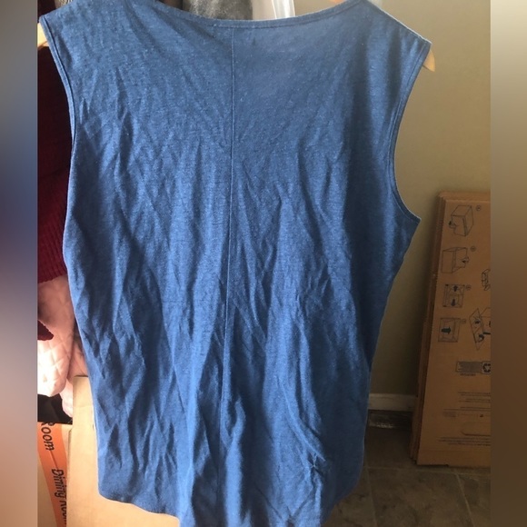 CARMINA DEYOUNG designer hemp organic cotton top - Picture 2 of 6